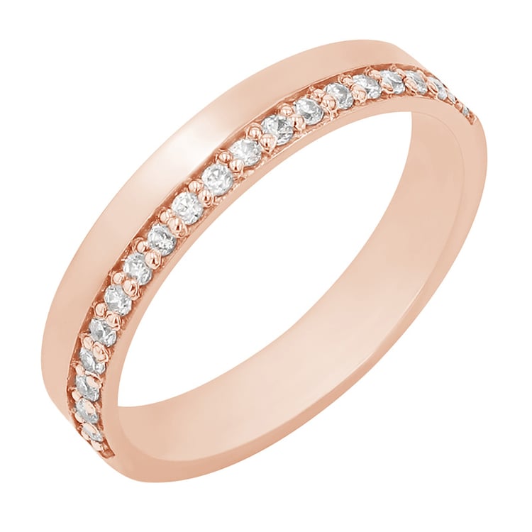Goldener Eternity-Ring mit lab grown Diamanten Heavana 130393