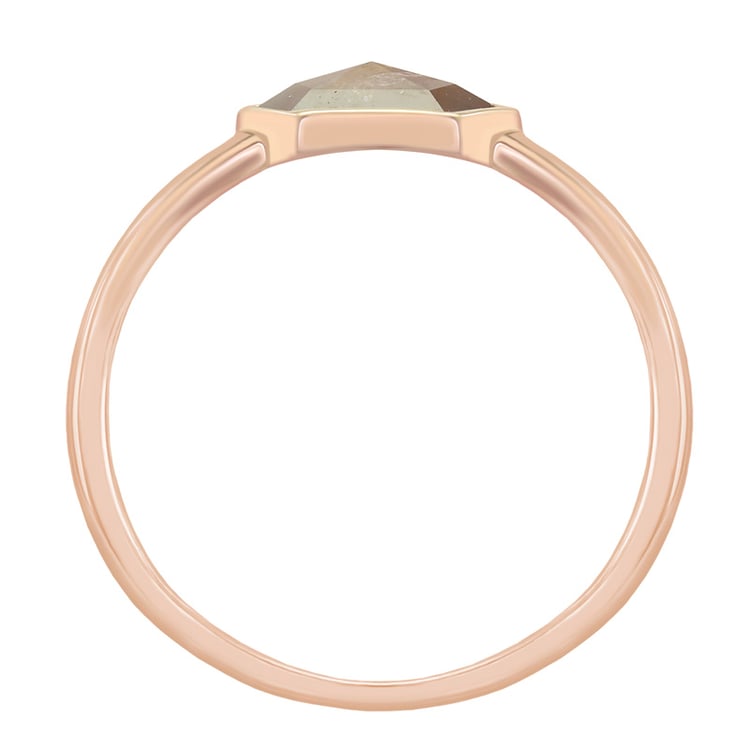 Ring mit Braun Salt and Pepper Diamant Hanname 44077