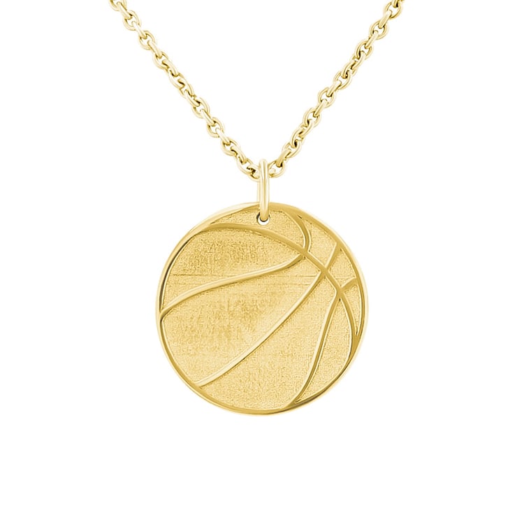 Anhänger Basketball mit Gravur Ihrer Wahl Basket 124129