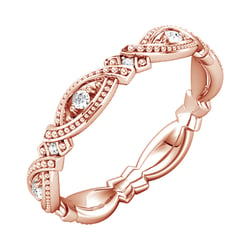 Vintage-Ring mit Lab Grown Diamanten Yash