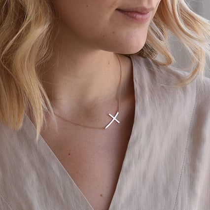 Kreuz mit Halskette Sanitea