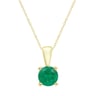 Anhänger mit einem Smaragd in der Größe Ihrer Wahl Quinn