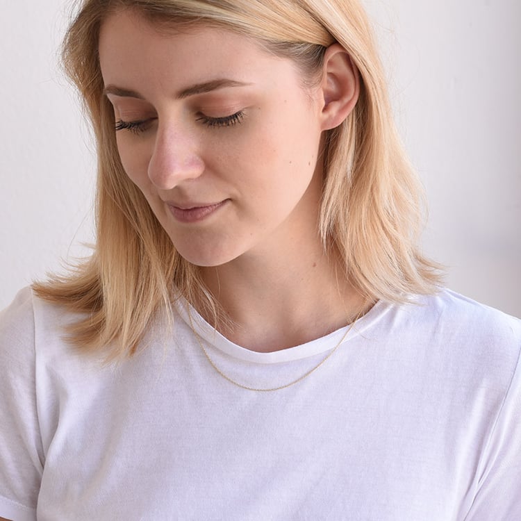 Ankerkette 45 cm aus 9k Gold 106069