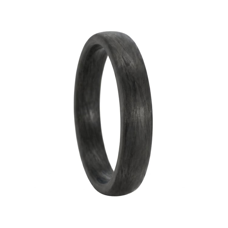 Eheringe aus Carbon mit Diamant Jennie 166730