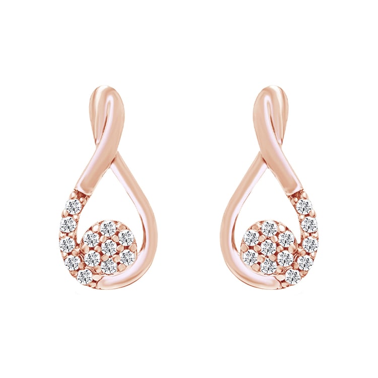 Goldenes Schmuckset mit Lab Grown Diamanten Naomi 95158