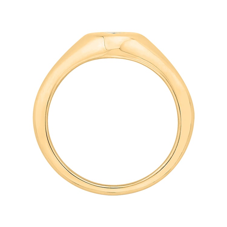 Goldener Siegelring 63875