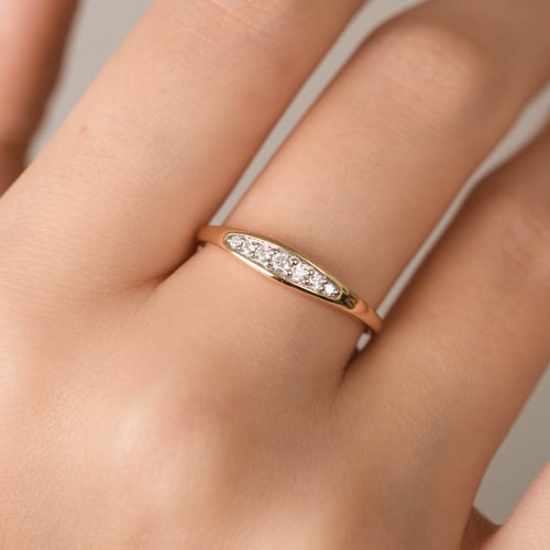 Ring mit Lab Grown Diamanten Marissa
