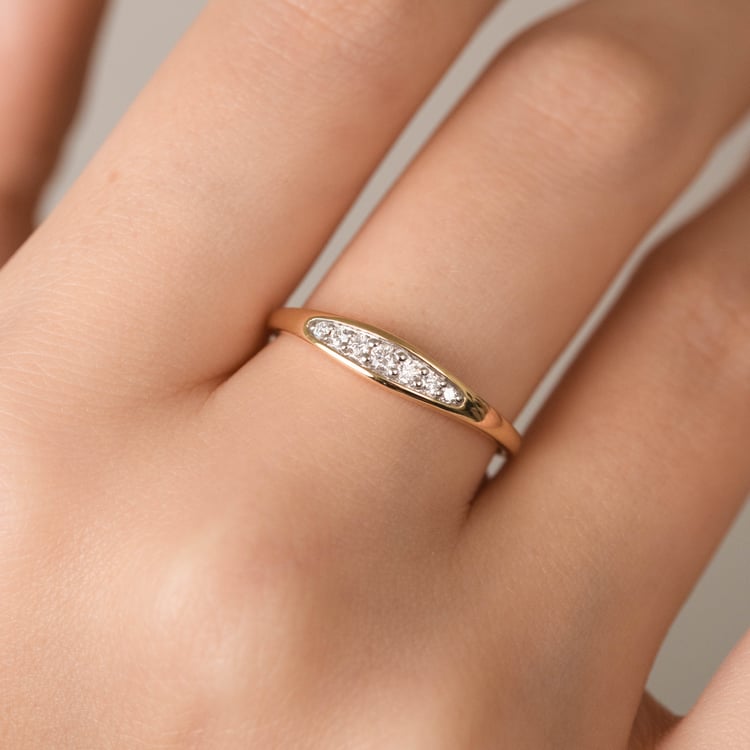 Ring mit Lab Grown Diamanten 165721