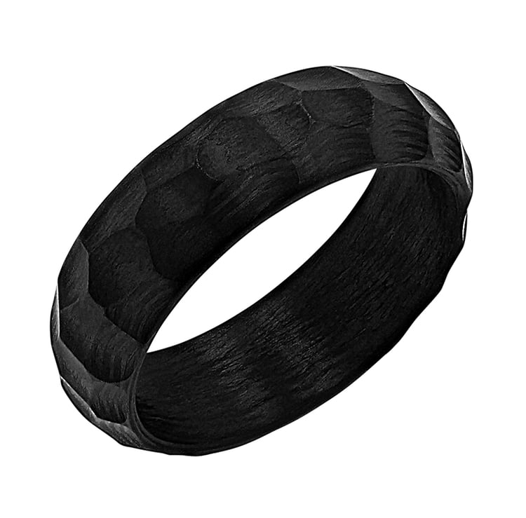 Ring aus Carbon mit atypischer Oberfläche Grover