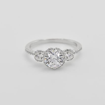 Verlobungsring mit Lab Grown Diamanten Wirk