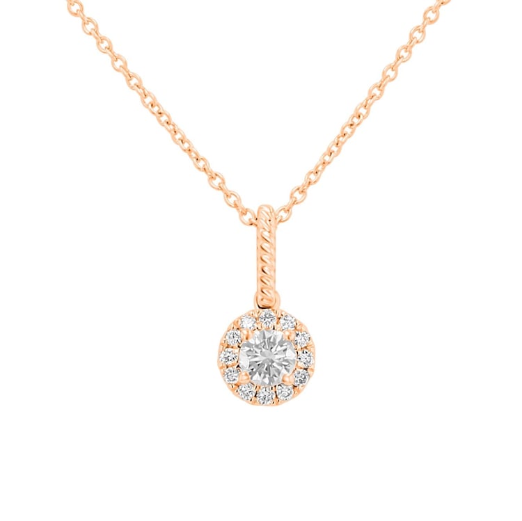 Romantischer Anhänger mit Lab Grown Diamanten Danny 171373