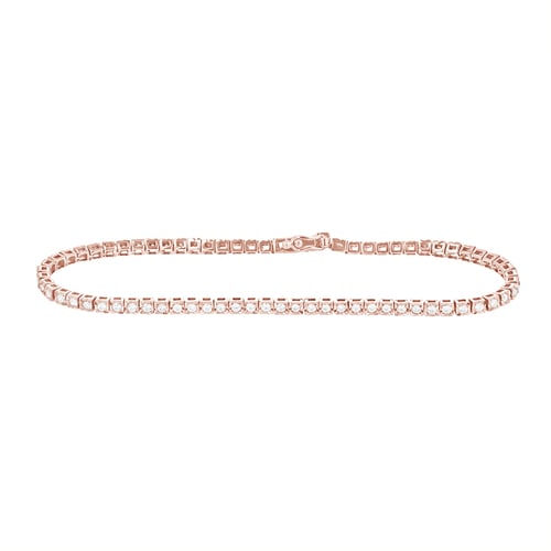 Elegantes Tennis Armband mit Diamanten Laurel