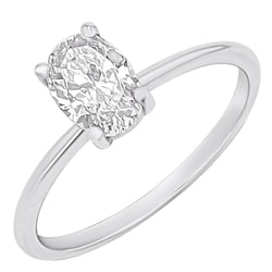 Verlobungsring mit Buchstaben und Diamanten Frost
