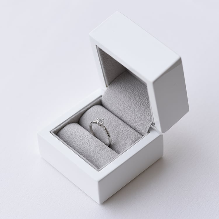 Verlobungsring mit lab grown 0.29ct zertifiziertem Diamant Ursula 89435