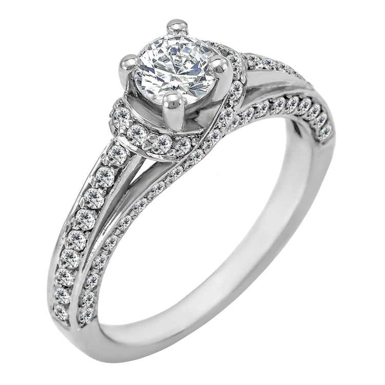 Luxuriöser Verlobungsring mit Diamanten Jiezel