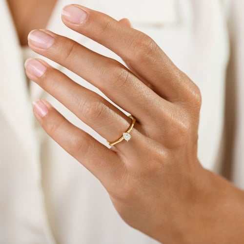 Ring mit Diamanten Morgan
