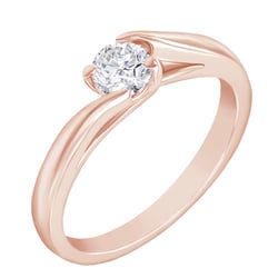 Verlobungsring mit Diamant Saky