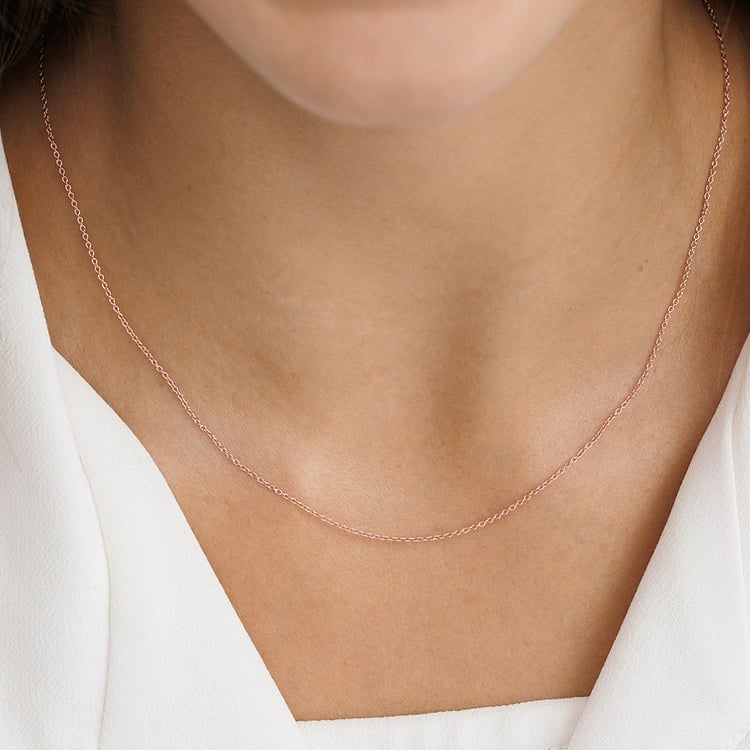 Ankerkette 40/45 cm aus 14k Gold 158448