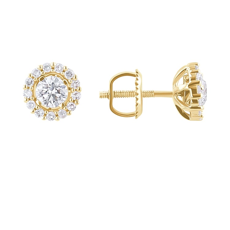 Goldene Ohrringe 2in1 Demetra 126653