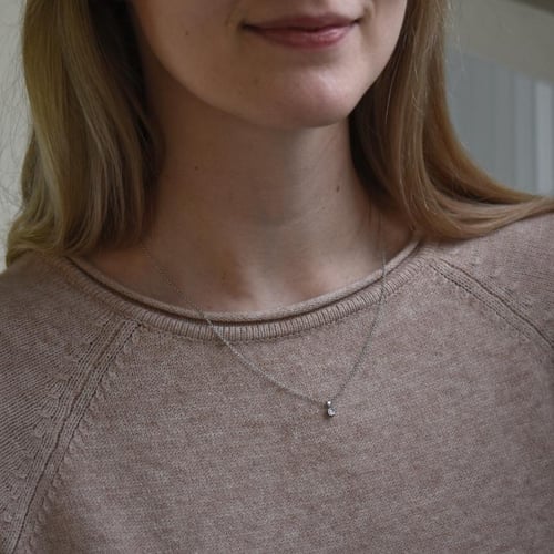 Anhänger mit Lab Grown Diamant und Auswahl des Karatgewichts Cosma