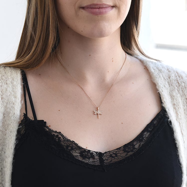 Anhänger in Form einer diamantenen Libelle Tammi 85571