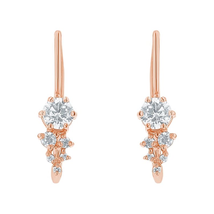 Cluster Ohrringe mit Lab Grown Diamanten Lina 155688