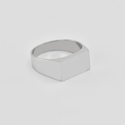 Herrenring mit Lasergavur Denvier