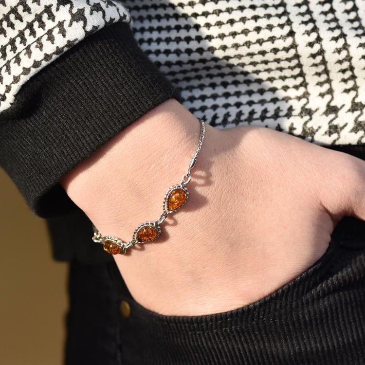 Armband mit Bernstein 26485