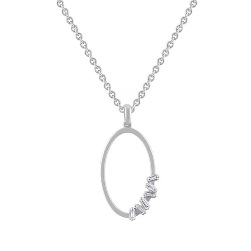 Anhänger aus Gold mit Diamanten Rosie