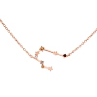 Halskette mit Tierkreiszeichen Gemini