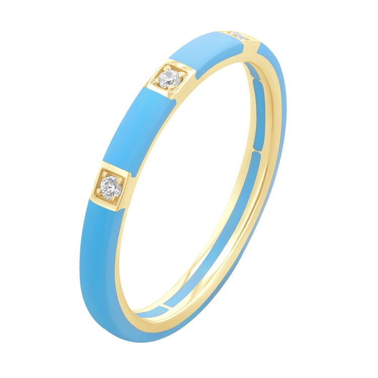 Ring aus Keramik mit Lab Grown Diamanten Jardan