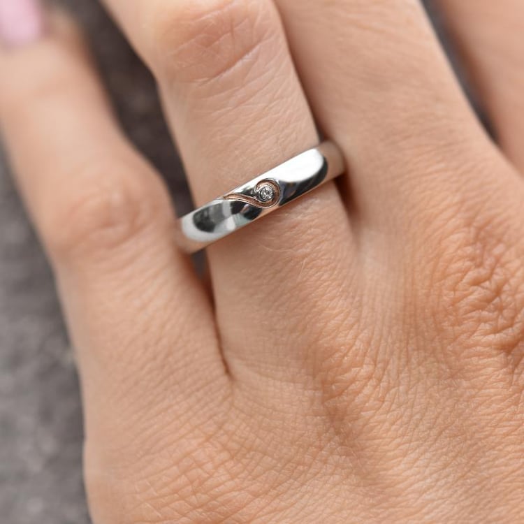 Ehering aus Gold 21882