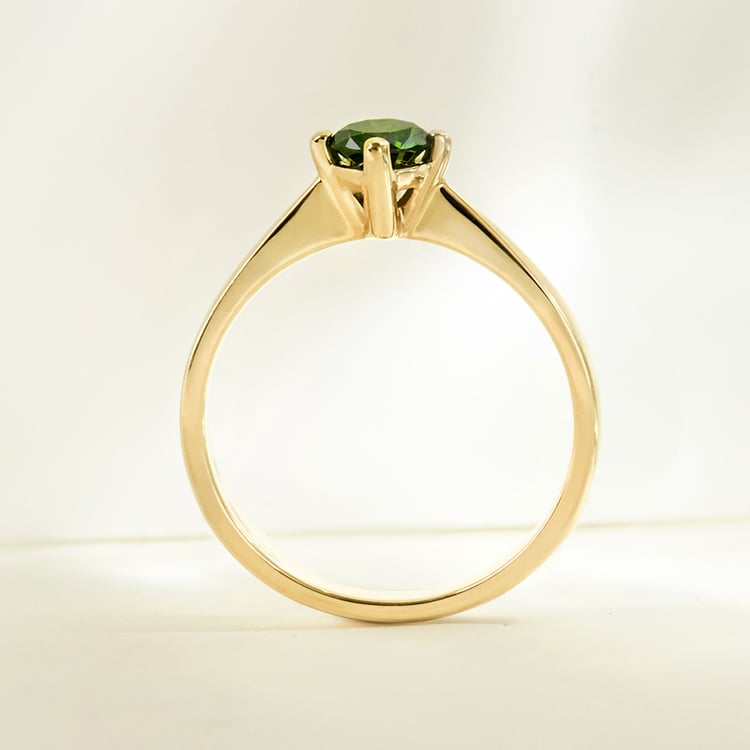 Verlobungsring mit grünem Diamant Mahiya 161637