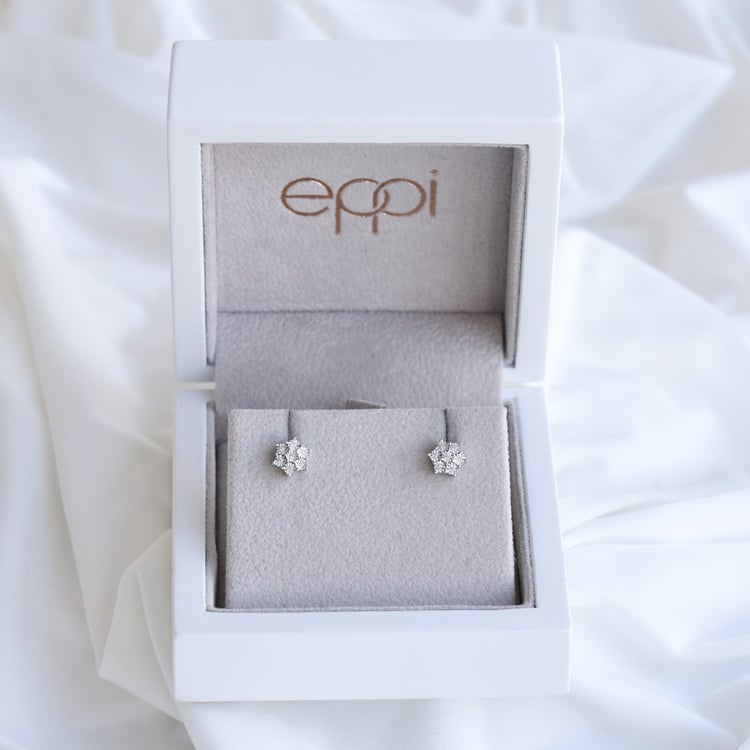 Elegante Diamantohrringe Svetlana 85256