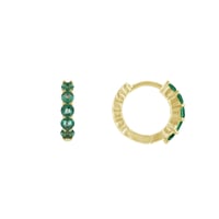 Zarte Ohrringe mit Smaragden Patton