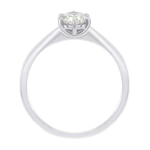 Klassischer Solitär Verlobungsring mit Diamant Vanani