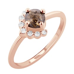 Ring mit einem Salt and Pepper Diamanten Ammiel