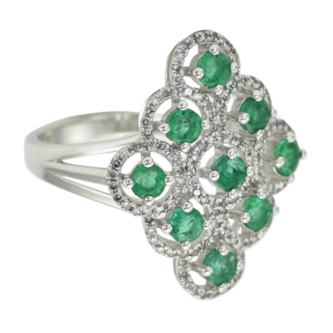 Smaragd Verlobungsring