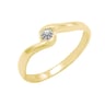 Goldener Verlobungsring Zanzo