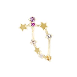 Ohrring mit Sternzeichen Capricorn