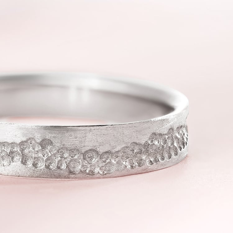 Goldene matte Eheringe Bobble 155231