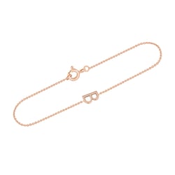 Armband mit Buchstaben Ihrer Auswahl Annika