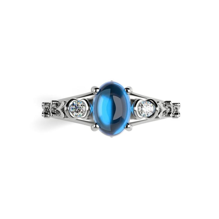 Goldring mit Topas 19253