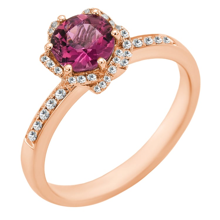 Goldring mit Turmalin 59431