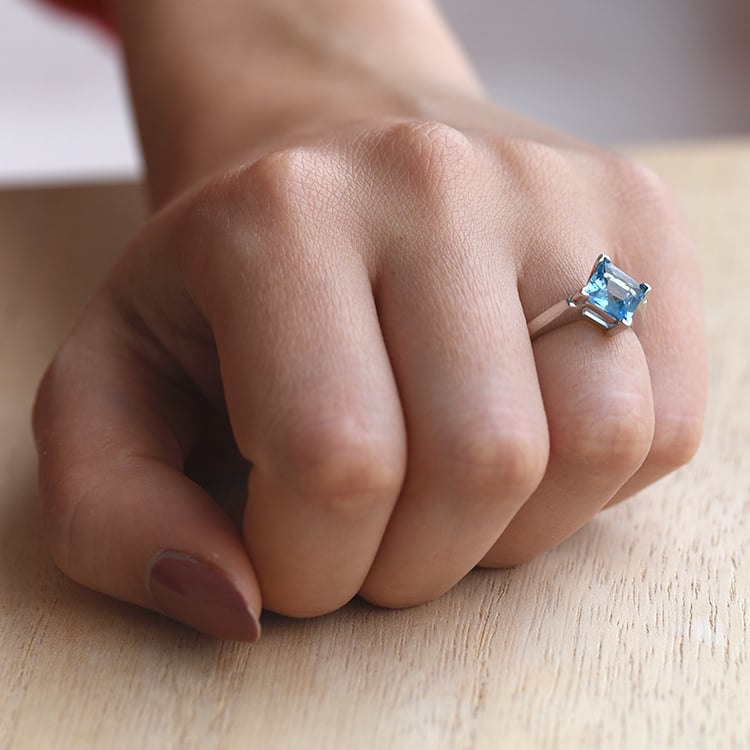 Ring aus Silber mit Topas 63587