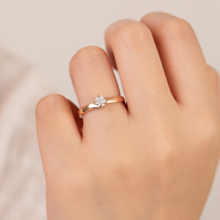 Verlobungsring mit Lab Grown Diamant Eleora 164579