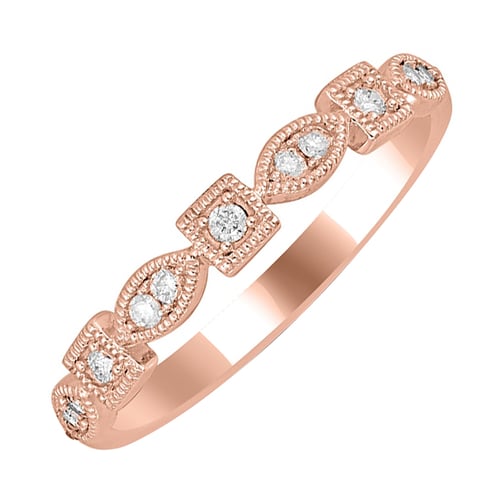 Silberner Eternity-Ring mit Lab Grown Diamanten Hadya