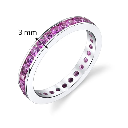 Saphir Memoire-Ring aus Silber Urian