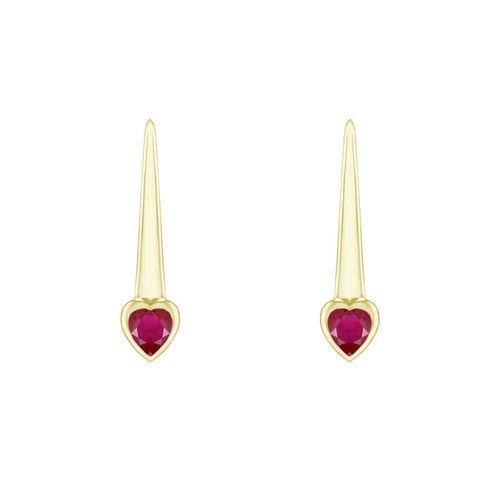 Schmuckset mit Rubinen Roshni