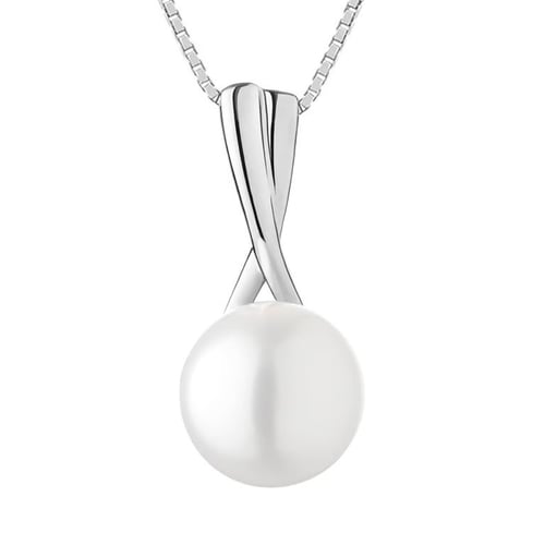 Anhänger aus Silber mit Perle Hylda